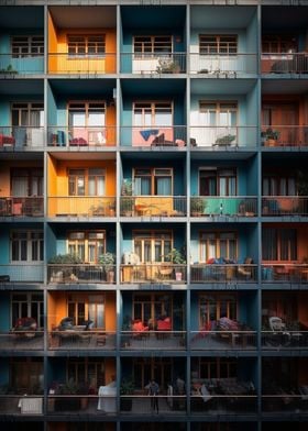 A Afternoon View Balconies