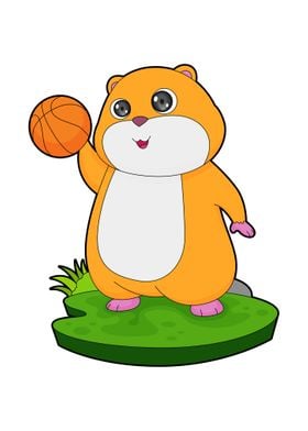 Hamster Basketball Sport