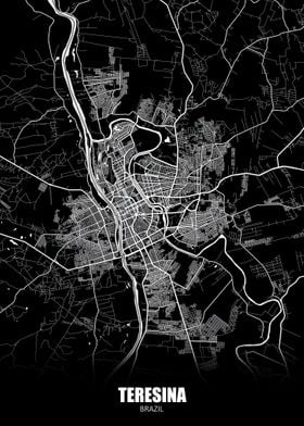 Teresina Brazil Map