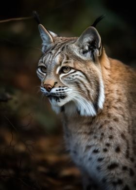 Intense bobcat