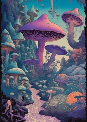 Psychedelic Fungus