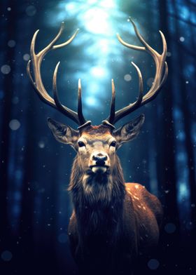 Majestic Wild Stag