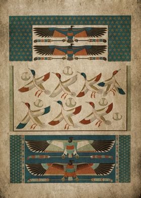 Egyptian Ceiling Painting