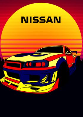 Nissan gtr r34