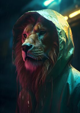 Lion in a Raincoat
