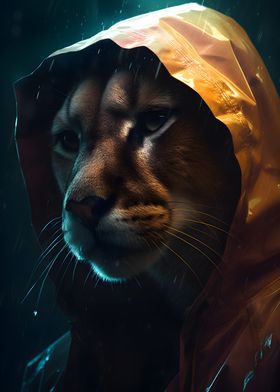 Cougar in a Raincoat