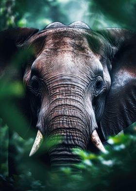 Large African Elephant