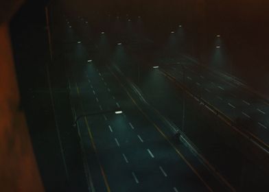 Highway Empty Scene 3 3D