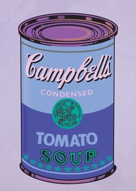 Campbells Soup Violet