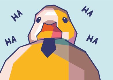 Funny Duck Laught