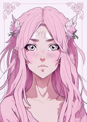 Pink Girl Virgo