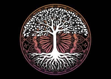 Yoga Mandala Tree