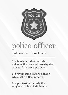 Funny Police Definition