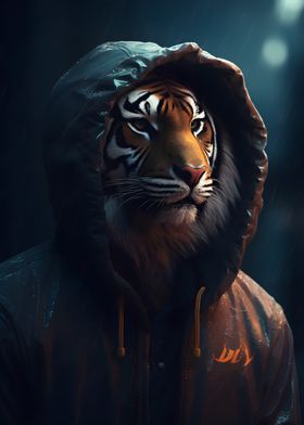 Tiger in a Raincoat