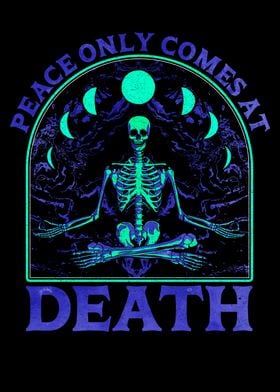 Peace only comes at death