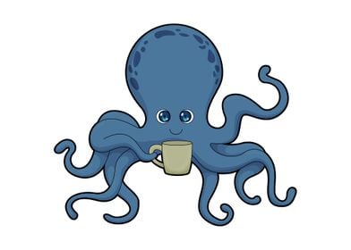 Octopus Mug Coffee