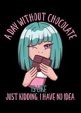 Chocolate addicted anime m