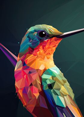 Vector Hummingbird