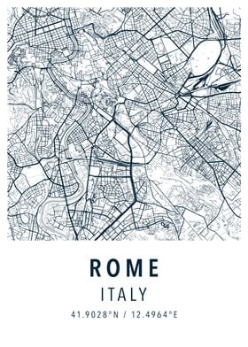 rome simple maps