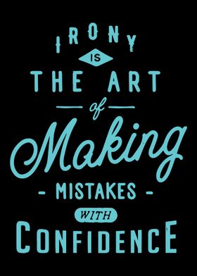 the art of making mistakes