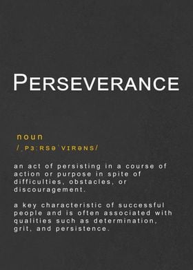 Motivational Perseverance