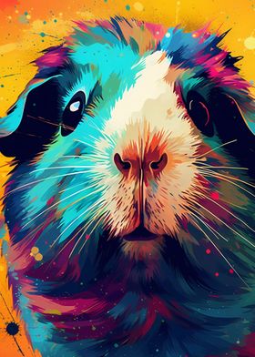 Guinea Pig Colorful