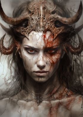 Female Demon Demoness 