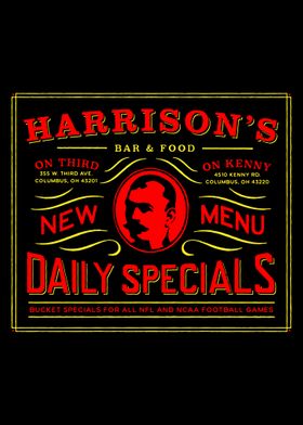 harrisons daily specials