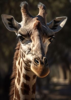 Giraffe African Animal