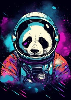 Panda Astronaut