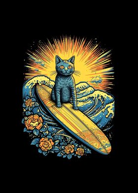 Cat Surfboard Surfboarder