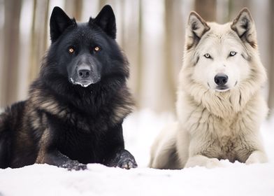 Wolf Pair