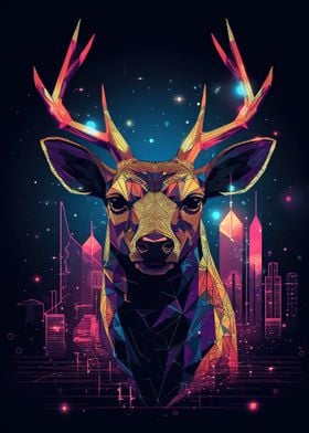 Luminescent Journey Deer 