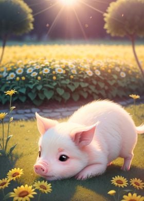 Curious little piggy