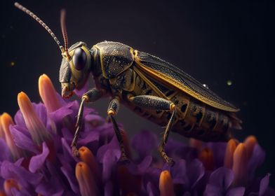 Locust Pink Flower