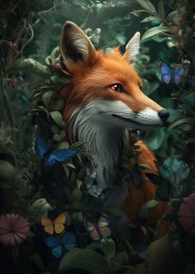 Magical Whimsical Fox