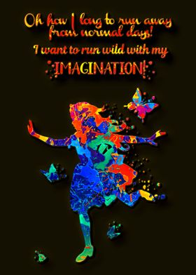 Alice Imagination Quote