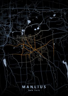 Manlius NY Map