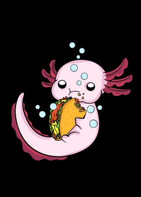 Tacolotl Taco Gift Axolotl