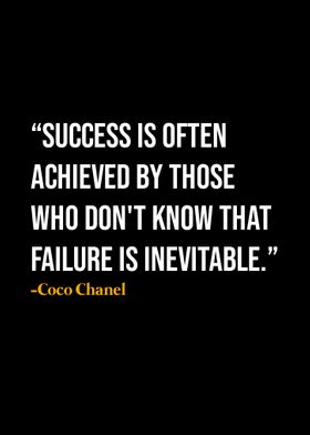 Coco Chanel Quote 