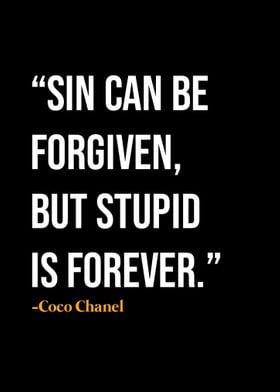 Coco Chanel Quote 