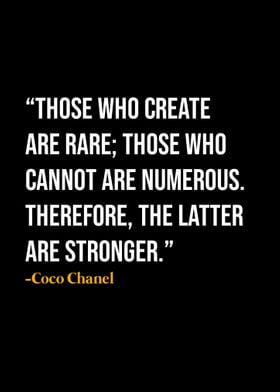 Coco Chanel Quote 