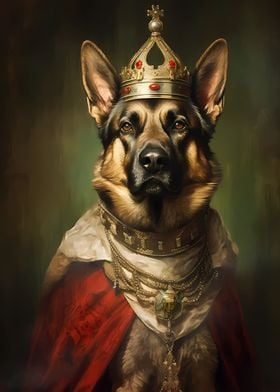 German Shepherd King