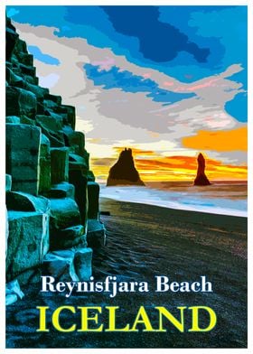 Reynisfjara beach travel 