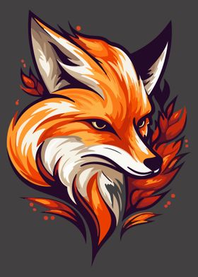 Fox Mascot Illustration