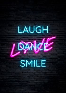 Neon Quote Sign