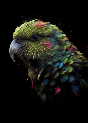 Kakapo Colorful