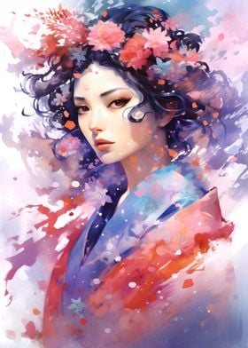 Geisha flowers