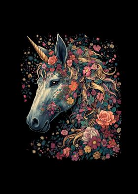 Unicorn Flowers Legendary