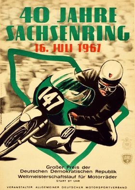 40 Years Sachsenring 1967 